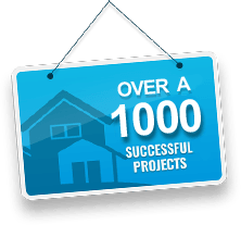 over 1000 projects