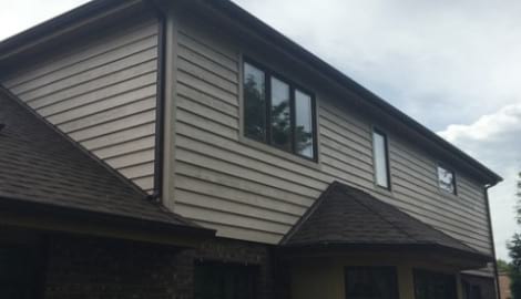 Cedar siding installation in Downers Grove project photo 3