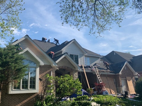 Shingle roof replacement in Willowbrook project photo 4