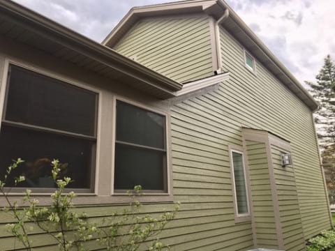 LP SmartSide siding and gutters replacement in Downers Grove project photo 4