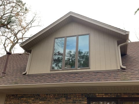 LP SmartSide siding replacement in Oak Brook project photo 2