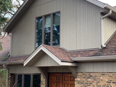 LP SmartSide siding replacement in Oak Brook project photo 3