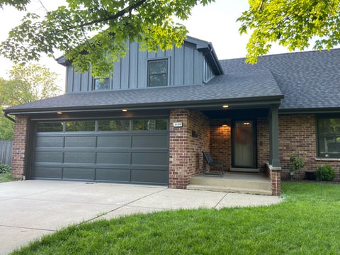 LP SmartSide siding and roof replacement in Downers Grove project photo