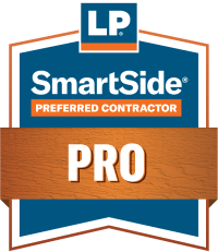 lp smartside preferred contractor badge