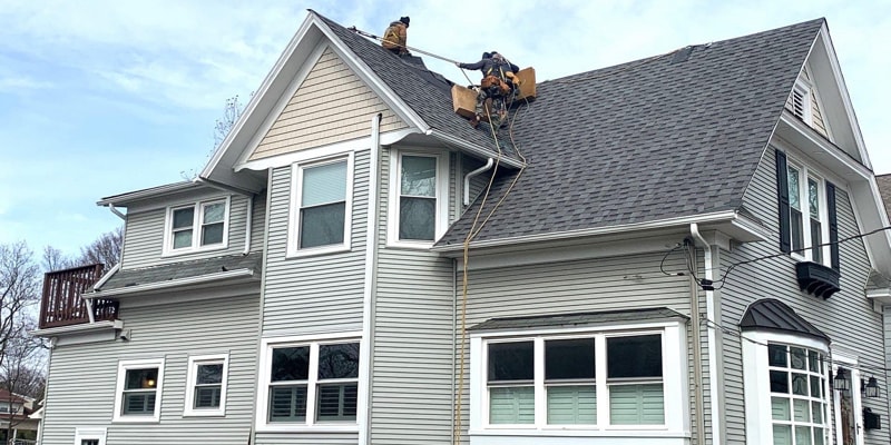 Shingle roof replacement in Arlington Heights, IL