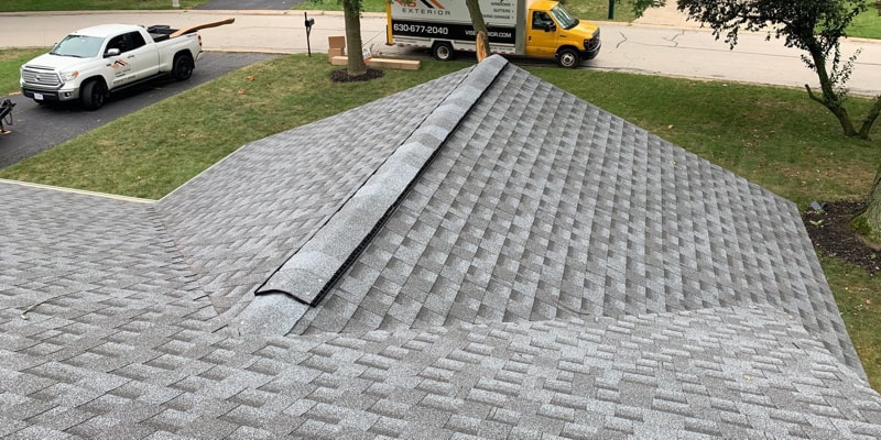 Shingle roof replacement in Darien, IL