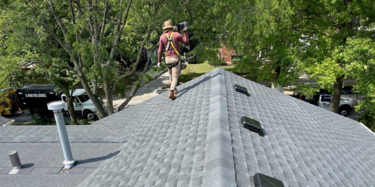 complete asphalt shingle roof replacement downers grove
