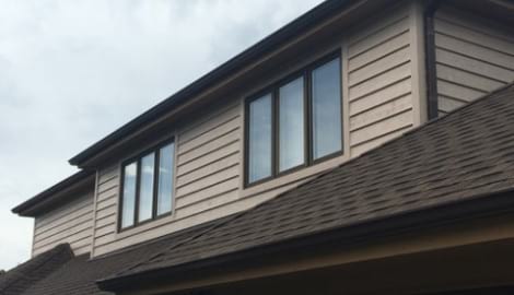 Cedar siding installation in Downers Grove project photo 1