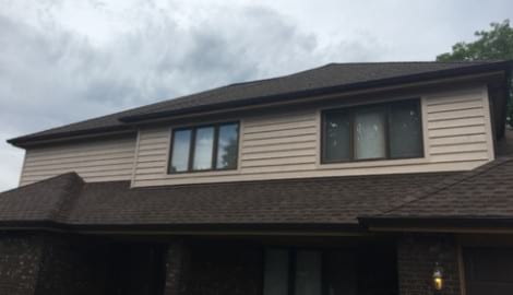 Cedar siding installation in Downers Grove project photo 2