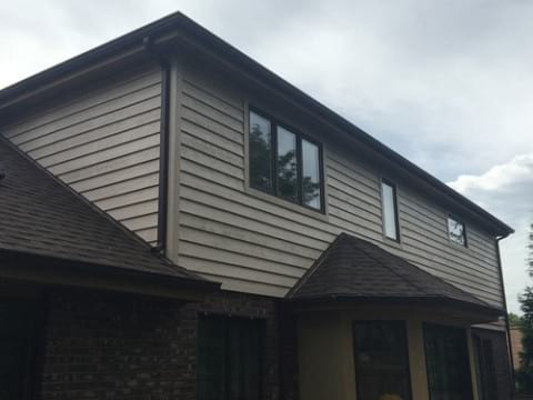 Cedar siding installation in Downers Grove project photo 3