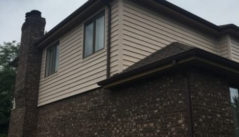 Cedar siding installation in Downers Grove project photo 5