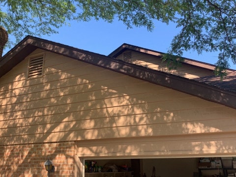 Cedar siding installation and windows replacement in Oak Brook project photo 2