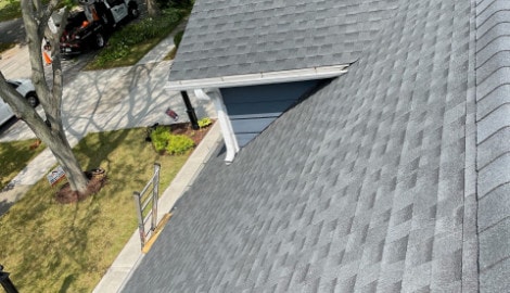 Complete roof replacement installing GAF Timberline HDZ shingles in Downers Grove project photo 5