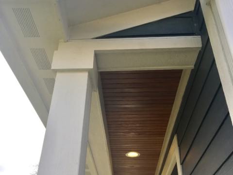 James Hardie fiber cement siding installation in Northbrook project photo 6