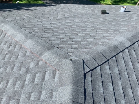Leaking roof and gutters replacement, GAF Timberline HDZ shingle roof installation in Clarendon Hills project photo 6