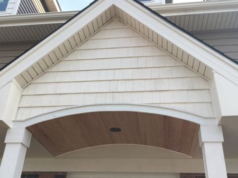 LP Diamond Kote siding installation and gutters replacement in Naperville project photo 10
