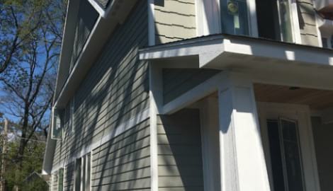 LP SmartSide wood siding Installation in Downers Grove project photo 2