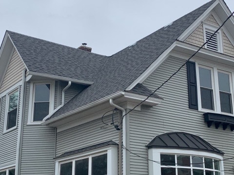 Royal Estate siding installation and shingle roof replacement in Arlington Heights project photo 4