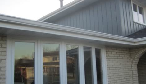 Vinyl Siding installation & Shingle Roof Replacement in Downers Grove project photo 2