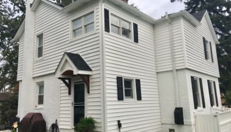 Vinyl Siding installation & Shingle Roof Replacement in Lombard project photo 1