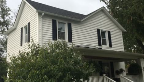 Vinyl Siding installation & Shingle Roof Replacement in Lombard project photo 2
