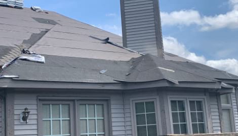 Vinyl siding, roofing & gutters replacement after hail damage in Naperville project photo 4