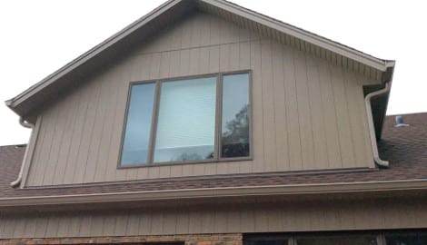 LP SmartSide siding replacement in Oak Brook project photo 5