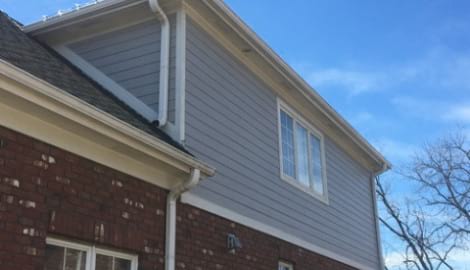 James Hardie fiber cement siding installation in Westmont project photo 4