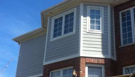 James Hardie fiber cement siding installation in Westmont project photo 5
