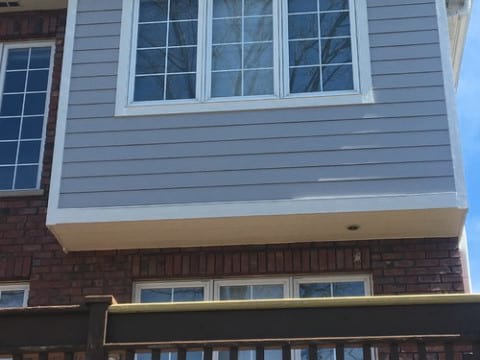 James Hardie fiber cement siding installation in Westmont project photo 6