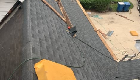Asphalt shingle roofing and gutters replacement in Oak Brook project photo 7