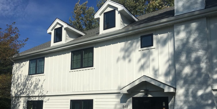 LP SmartSide siding and windows in Hinsdale, IL