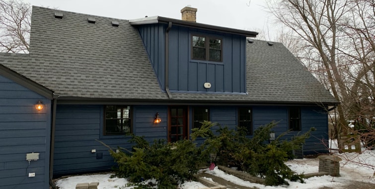 LP SmartSide siding and windows in Prospect Heights, IL